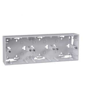 SE Unica Basic/Colors  nadgradna kutija  6 m  6 predefinisanih otvora  bela