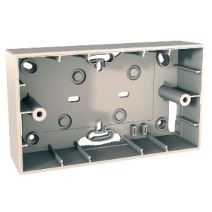 SE Unica Allegro  nadgradna kutija  krem  4 m  4 predefinisana otvora  krem