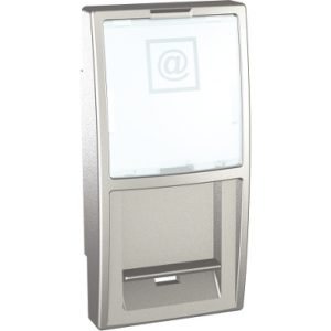 SE Unica Top/Class  sa poklopcem RJ45 konektora  1 m  aluminijum