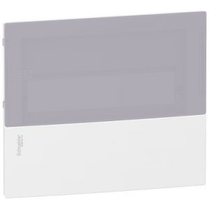 SE Prednja maska Bela dimovana 1x6 modula Mini Pragma ugradna