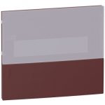 SE Prednja maska Garnet dimovana 1x4 modula Mini Pragma ugradna