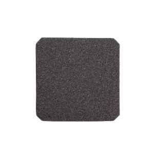 SE Crna izlazna rešetka prečnik izreza 108mm spolj. dim 124x124mm IP20