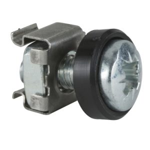 SE Actassi-set 50 zavrtnj. M6 sa podlošk. i kaveznim matic. za 9.5 mm kvadr. otvore