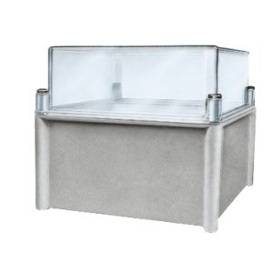 SE PLS kutija  poliesterski zadnji deo  providan PC poklopac IP65 36x54x23cm