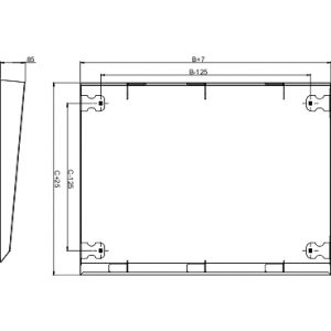 SE Spacial SF/SM krov 1200x400 mm