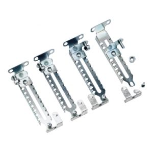 SE Set od 4 kliznice od obrađenog čelika  D250mm