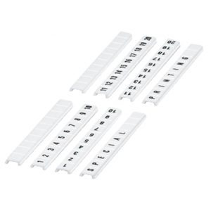 SE Odvojive oznake  ravne  6mm  10 znakova 31 do 40  štampano horizontalno