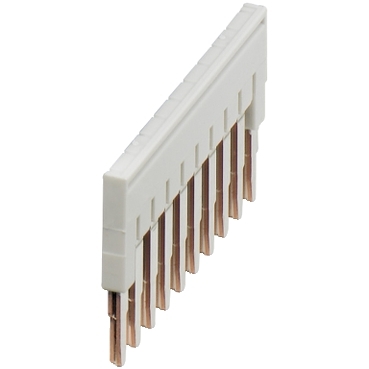 SE NSYTR utični most 10 priključaka za 2.5mm² priključke  siva