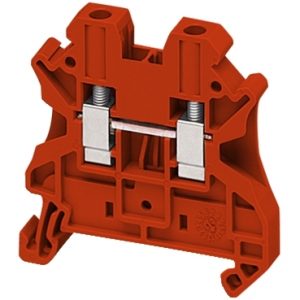 SE Linergy standardna redna stezaljka  4mm² 32A jednostruka 1x1 vijčana  crvena