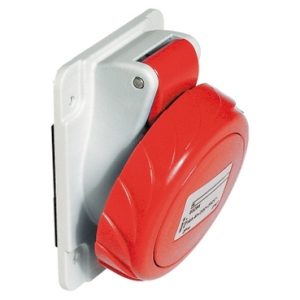 SE PratiKa utičnica  vijčana  pod uglom  16A  3P + E  380...415 V AC  panel