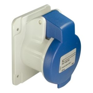SE PratiKa utičnica vijčana ravna 16A 3P + N + E 200...250 V AC panel