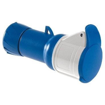 SE PratiKa Wander utičnica ravna 32 A 3P + N + E 200...250 V AC IP44