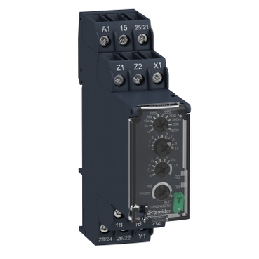 SE Multifunkcijski vremenski relej  0.05s…300h  24…240V AC/DC  2C/O