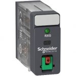 SE Utični interfejs relej  Zelio RXG  2C/O standardni -24VAC-5A  sa LTB i LED