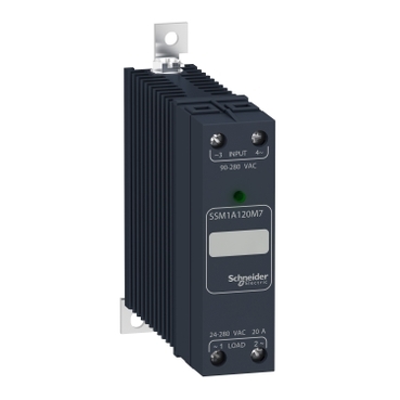 SE Solid state relej  za DIN šinu  ulaz 4-32 V DC izlaz 24-280 V AC 20A