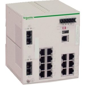 SE Ethernet TCP/IP upravljivi switch  ConneXium  14TX/2FX  multimodni