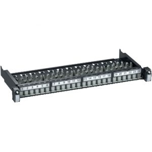 SE Actassi 19-C izvlačivi patch panel Evo 19" 1U 24 slota FTP/STP prazan
