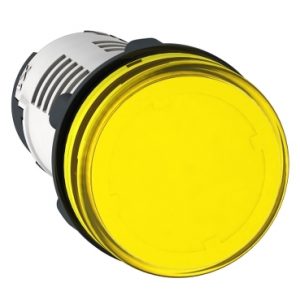 SE Signalna lampica Ø 22  žuta  integrisan LED  24 V  vijčani priključak