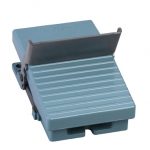 SE Jednostruki nožni prekidač  IP66  bez poklopca  metalni  plavi  2 NC + NO