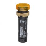 SE Signalna lampica Ø12  IP40/IP65  žuta  LED sa poklopcem  12V  stopice