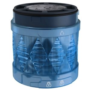 SE Ø 60 mm svetleća LED jedinica  trajno osvetljenje -plava IP65  24 V AC/DC