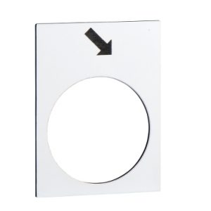 SE Oznaka  30 x 40 mm  bela  napred  sporo