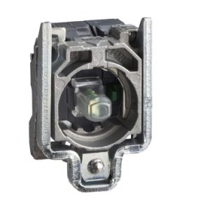 SE Zeleni svetlosni blok sa montažnim elementom  integrisani LED 24V 1NO