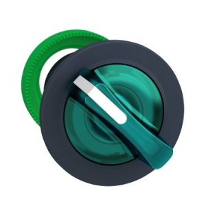 SE Ugradna zelena svetleća glava izbornog prekidača 2 pozicije bez povratka