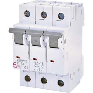 ETI automatski osigurač MCB  ETIMAT 6 3p C13
