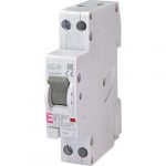 ETI Zaštitna sklopka za diferencijalnu struju RCBO KZS-1M-LT 1p+N A B13/0.03 6kA