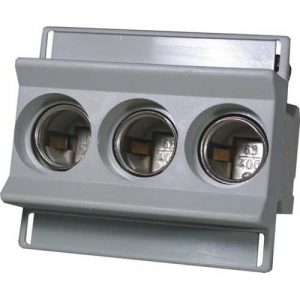 ETI osnova topljivih umetaka D01 E14 16A V-K 3p