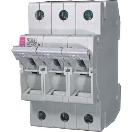 ETI Fuse disconnectors VL D01 6A 3p