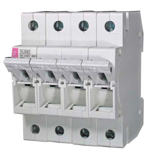 ETI Fuse disconnectors VL D01 6A 3p+N