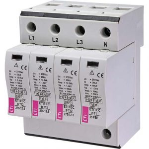 ETI Zaštita stambenih objekata ETITEC B T12 275/12,5 3+1