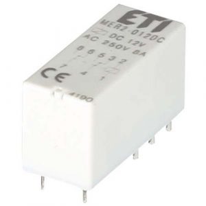 ETI Miniature MER2 relays MER2-012DC