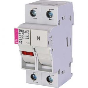 ETI Fuse-switch disconnectors EFD 8 1p+N NEON