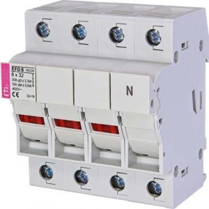 ETI Fuse-switch disconnectors EFD 8 3p+N NEON