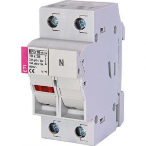 ETI Fuse-switch disconnectors EFD 10 1p+N NEON AD