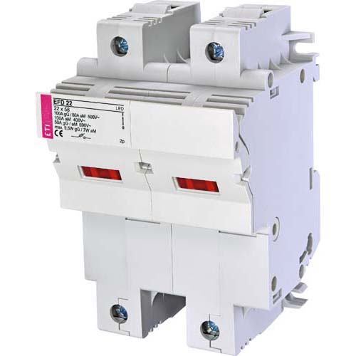 ETI Fuse-switch disconnectors EFD 22 2p LED