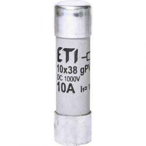 ETI CH10x38 gPV  ultra brzi cilindrični osigurač 10A 1000V UL