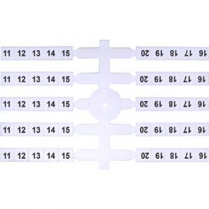 ETI PVC brojevi za VS stezaljke EO3 11-20