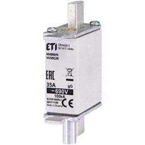 ETI Topljivi umetak NH (gG) 690V AC NH000/K gG 35A/690V