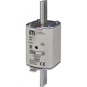 ETI Nožasti osigurač NH1 gG 250A/500V