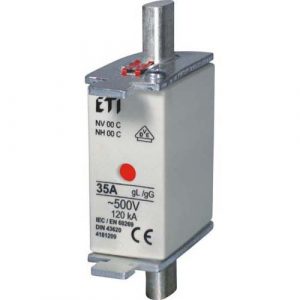 ETI Topljivi umetak NH (gG) 690V AC NH000/I gG 4A/500V