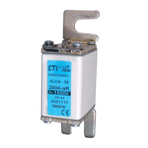 ETI S00UQ01 ultra brzi NH osigurač/80/40A/1000V