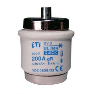 ETI DV ultra brzi osigurač UQ gR 200A 500V