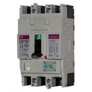 ETI prekidač 20-1600A EB2 125/4H 20A 4P