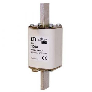 ETI osigurač za specijalne namene M1 bat 100A/800V DC