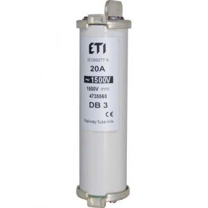 ETI osigurač za specijalne namene DB1kV TYP:OH37PP1000V/60A