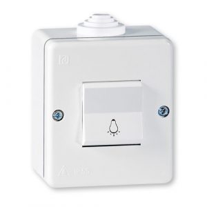 Taster sklopka svetla 10A 250V~ plastična IP55